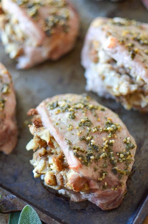 Baked Stuffed Pork Chops Simply Whisked Dairy Free Recipes
