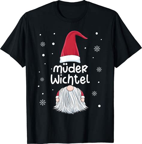 M Der Wichtel Partnerlook Familien Outfit Weihnachten T Shirt Amazon De Bekleidung