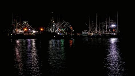 Fishing Boats At Night Photograph By Louis Dallara Fine Art America