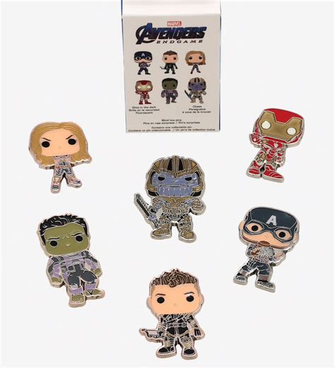 Marvel Pop By Loungefly Classic Avengers Blind Box Enamel Pin