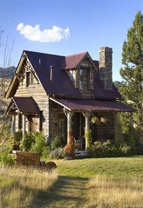 145 Small Log Cabin Homes Ideas Small Rustic House Small Log Cabin