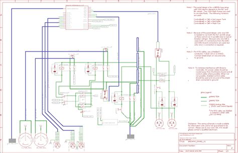 Special control handles around each symbol allow you to quickly resize or rotate them as necessary. Electric Brew Panel Schematic