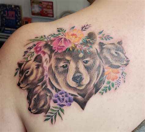 Mama Bear Mama Bear Tattoos Bear Paw Tattoos Momma Bear Tattoo