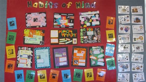 Habits Of Mind Display Habits Of Mind Classroom Displays Learning