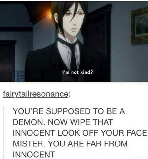 I Admire Anyone Who Would Say That To Sebastian Grell Black Butler