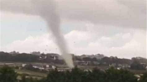 Northampton Tornado Captured On Video By Stunned Residents In Town