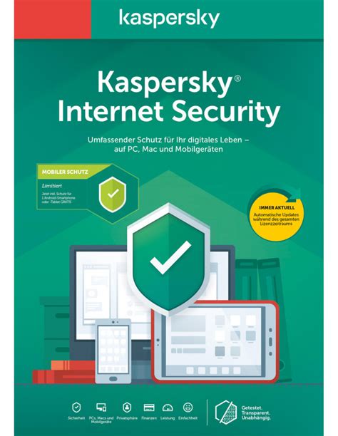 Kaspersky Internet Security 1pc 1jahr 2022