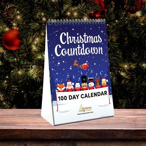 100 Day Christmas Countdown Calendar 2021 Christmas Countdown