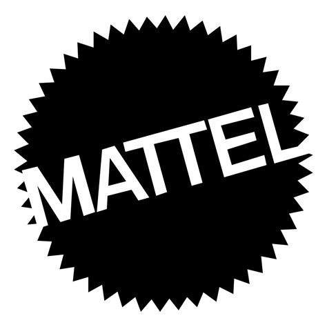 Mattel Logo Black And White Brands Logos
