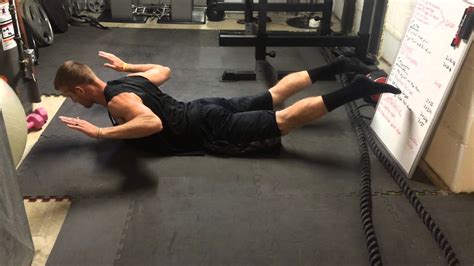 Prone Back Extension Hold Youtube