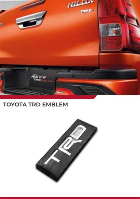 Toyota Hilux Trd Chrome Emblem Lazada Ph