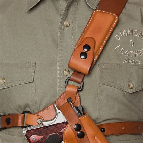 Guides Choice Leather Chest Holster The Ultimate Outdoor Gun Holster