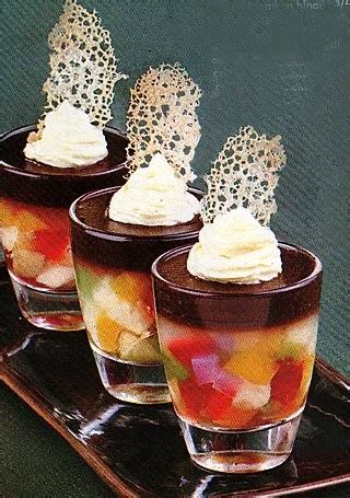 Bahan dan alat membuat coklat. Puding Buah Coklat