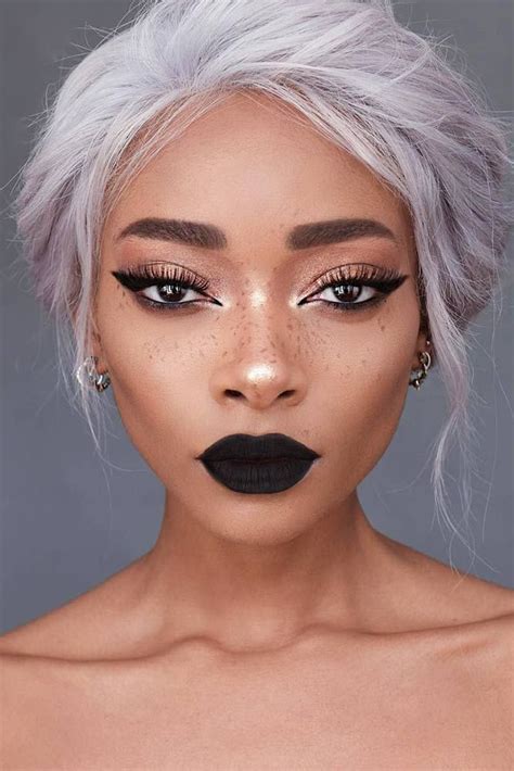 Embrace The Power Of Makeup For Darker Skin Tones Hair Makeup Hair Styles Simple Makeup