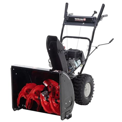 Yard Machines 24 Inch 2 Stage Snow Blower With A 208cc Powermore Engine