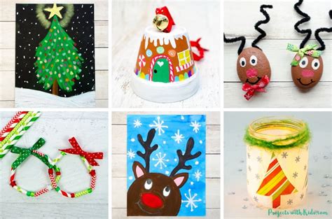Creative Christmas Arts and Crafts for Kids to Make  Projects with Kids