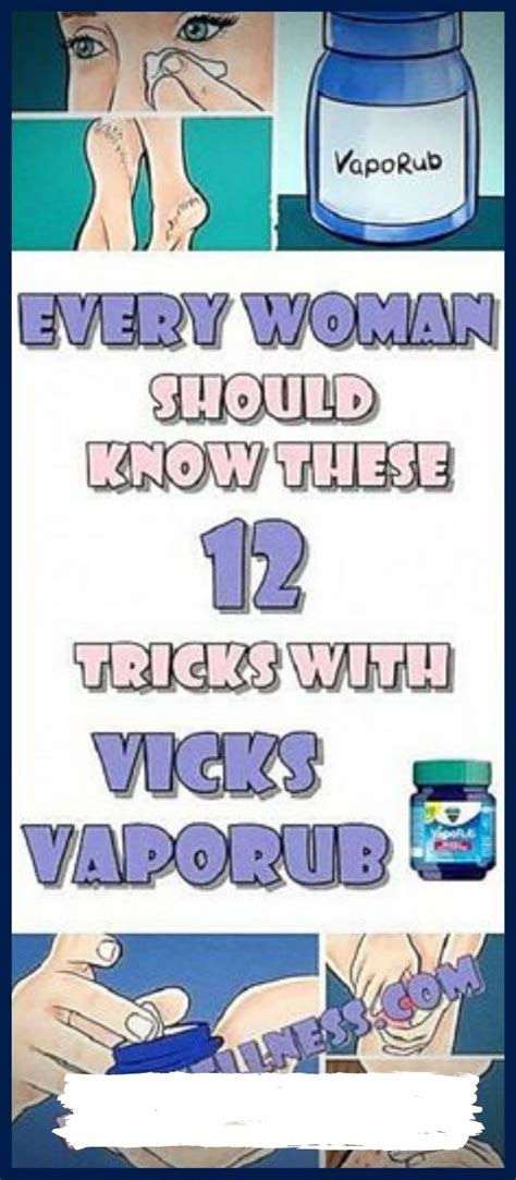 Every Woman Should Know These 20 Tricks With Vicks Vaporub Garden By