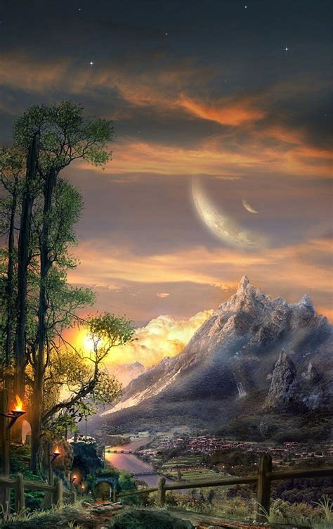 Breathtaking Fantasy Landscapes And Scenery Fantasy Landscape Fantasy