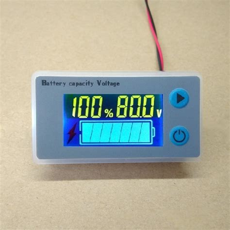 Universal LCD Car Acid Lead Lithium Battery Capacity Indicator Digital Voltmeter Voltage Tester