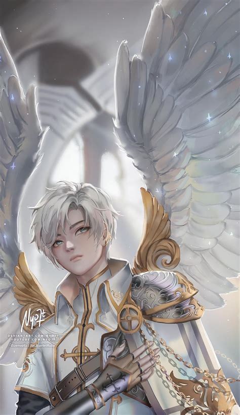 Pin By Ray On Angels In 2020 Boy Art Anime Fantasy Anime