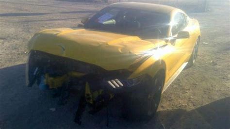 Is This The First Wrecked 2015 Ford Mustang