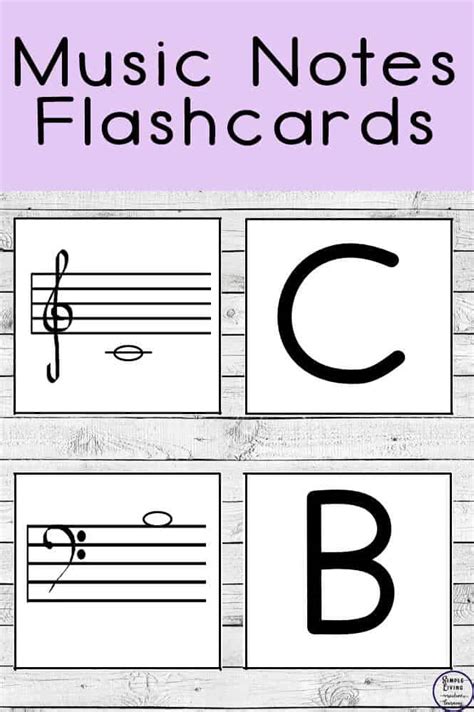 Free Music Notes Flashcards Homeschool Printables For Free