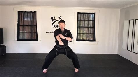 Beginner Karate Lesson Basic Blockpunch Combine Youtube