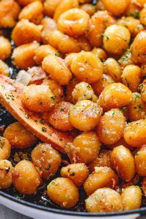 Fried Butter Gnocchi With Garlic Parmesan Recipe Eatwell