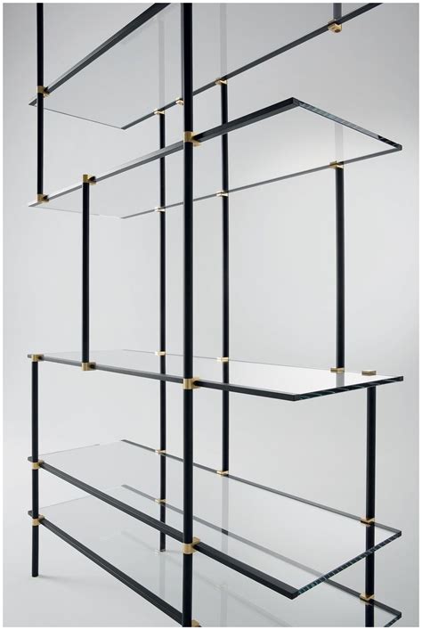 Hides building infrastructure, including piping, wiring and/or ductwork. 15 Photo of Glass Suspension Shelves
