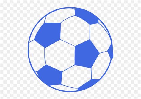 Blue Soccer Ball Png Free Transparent Png Clipart Images Download
