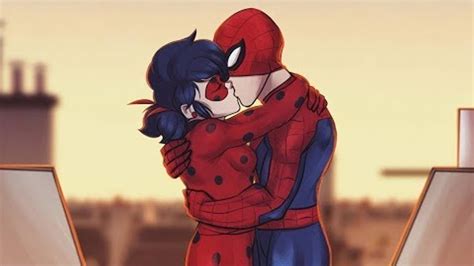 Miraculous Ladybug And Spiderman Kiss Comic Dub Animations Youtube