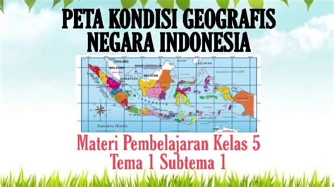 Peta Kondisi Geografis Negara Indonesia Nurainins Imagesee