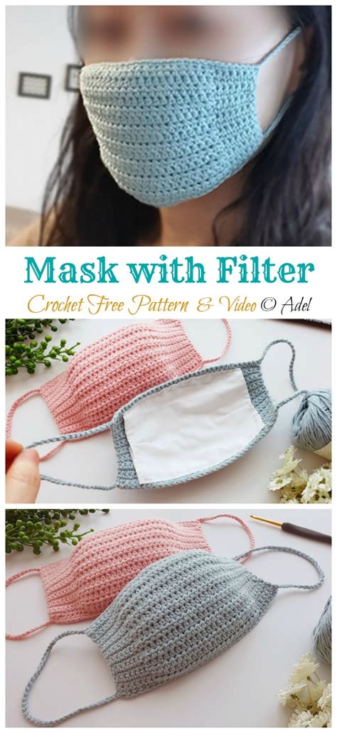 How to make a child's face mask. 10 Face Mask Crochet Free Patterns • DIY How To