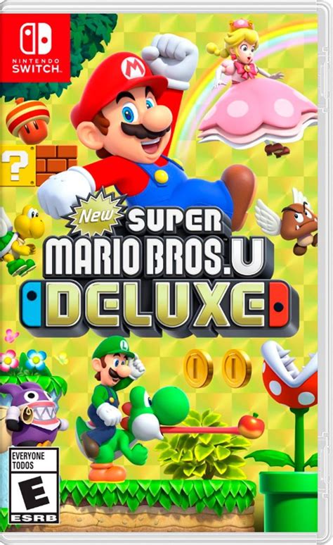 New Super Mario Bros U Deluxe Nintendo Switch Físico Nuevo Playtec Games