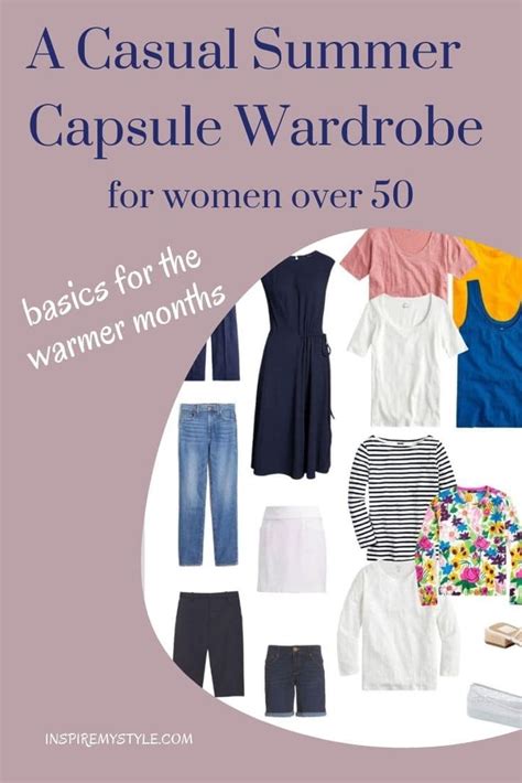 A Casual Summer Capsule Wardrobe For Women Over 50