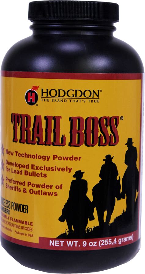 Hodgdon Imr Trail Boss Smokeless Powder 9 Oz Bottle Md 9tb1 5738179