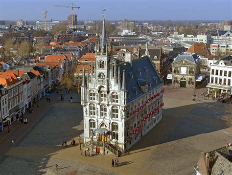 Gouda Town Hall Th Century Taxi Old Town Hometown Holland Times Square Towns