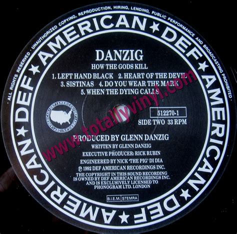Totally Vinyl Records Danzig Danzig Iii How The Gods Kill Lp My Xxx Hot Girl