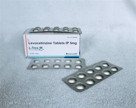 L Trex Ir Tablets Levocetirizine 5mg Tablets Orion Life Science