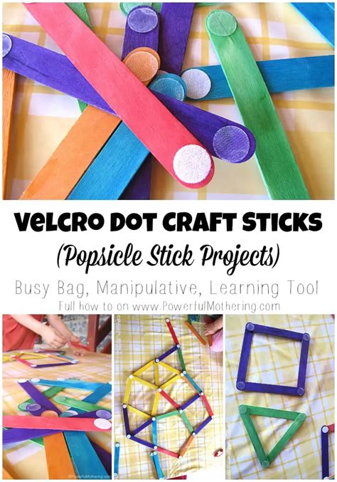 25 Popsicle And Craft Stick Ideas For Toddlers And Preschoolers