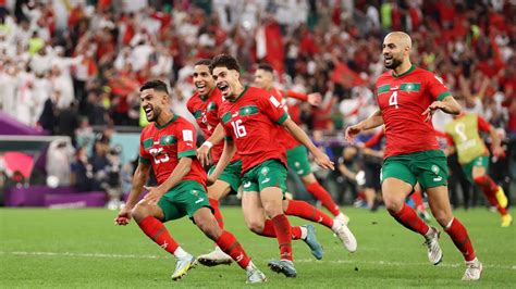 Achraf Hakimis Nerveless Panenka Penalty Seals Stunning World Cup Shock As Morocco Beats