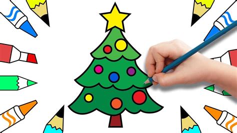 30 ideas for christmas flower drawing.a christmas decoration is any one of several sorts of ornamentation. How to draw Christmas tree and Santa Claus | Coloring ...
