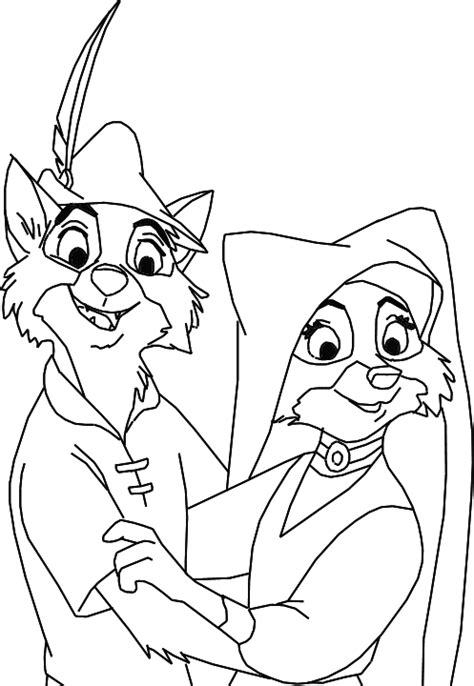 Dibujos de Robin Hood 133095 Películas de animación para colorear y