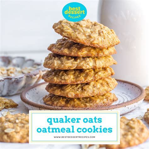 Best Quaker Oats Oatmeal Cookies Recipe A Classic Cookie