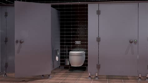 Artstation Public Bathroom