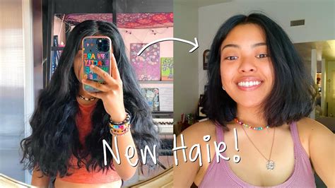 Chopping All Of My Hair Off YouTube