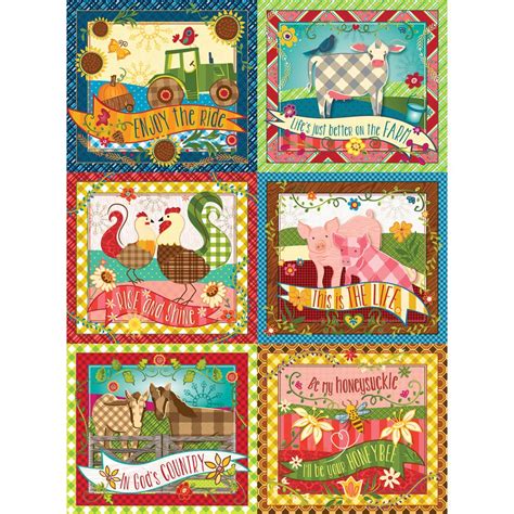 Handcrafting the world's finest wooden jigsaw puzzles since 1974. Farm Quilt 1000 Piece Jigsaw Puzzle | Bits and Pieces