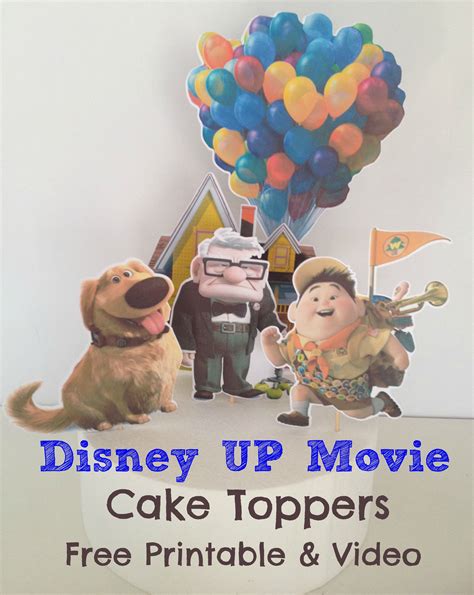Star tv pick up disney tv blocks on star one. How to make: Cake Topper for Disney UP Movie ...