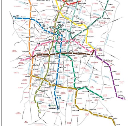 Cdmx Metro Map