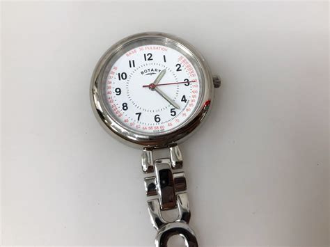 Rotary Stainless Steel Nurses Fob Watch Morris Bywater Ltd